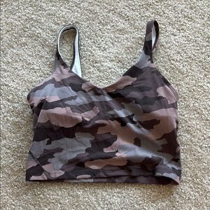 lululemon athletica Camouflage Crop Top